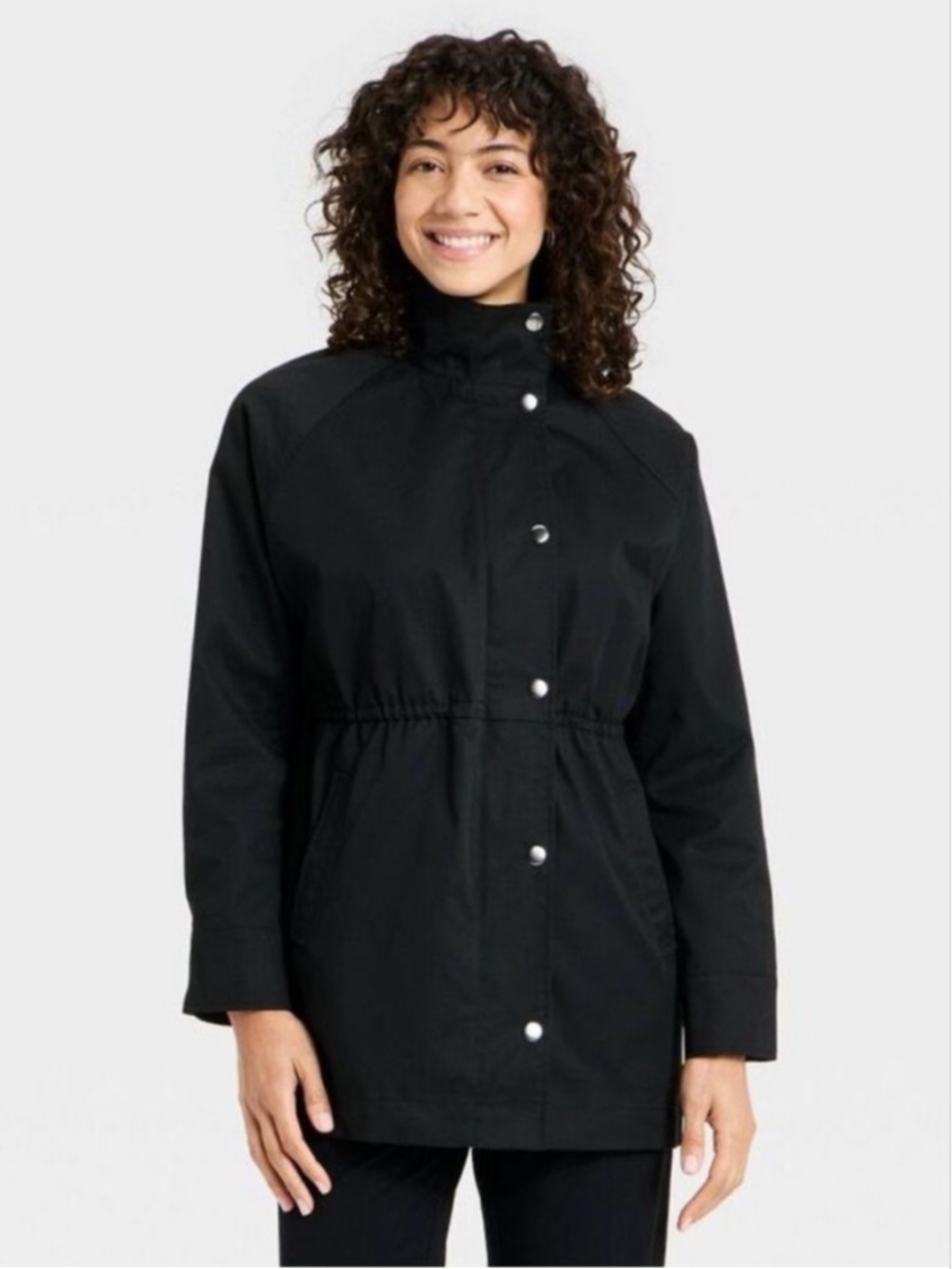 A New Day - Women's Femme Anorak Jacket - Utility Black NWT